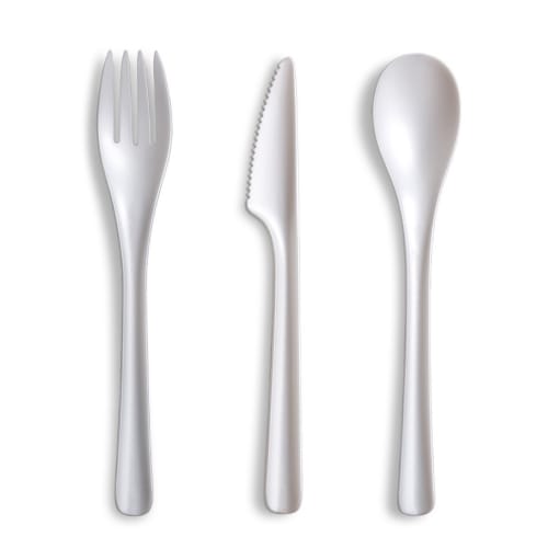 Jungle Natural White CPLA Knife